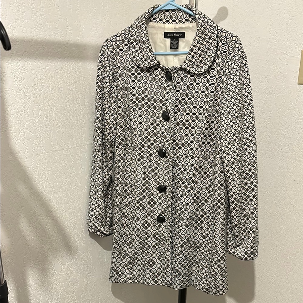 Donna Moore Black and White Women's Jacket